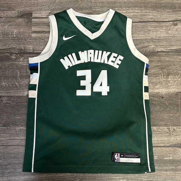 Nike Other - Nike Green Milwaukee Basketball Jersey